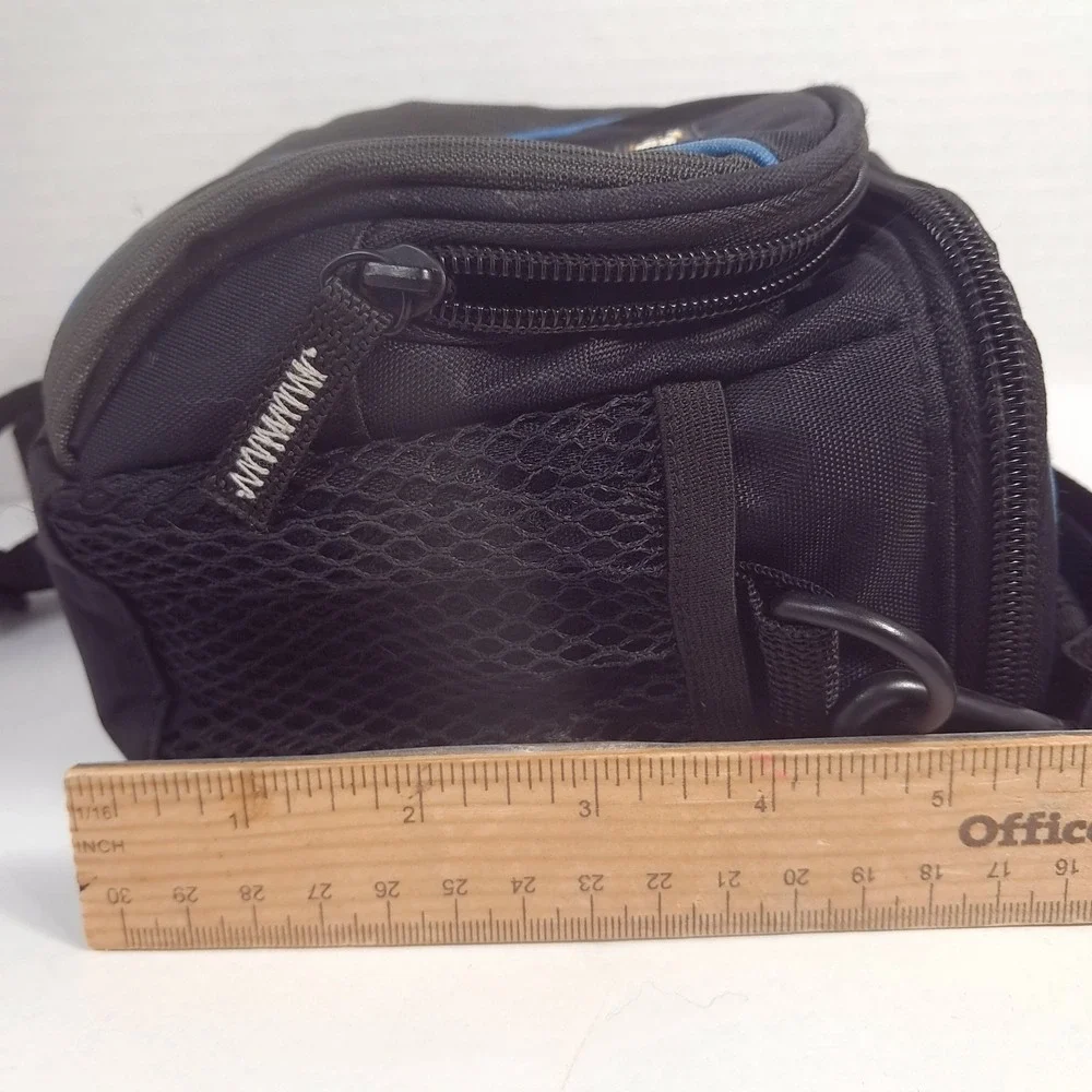 Case Logic camera case bag compact point & shoot film black blue caselogic strap